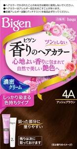 ビゲン 香りのヘアカラー クリーム 4A　アッシュブラウン