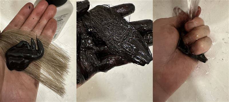 クレイエンス「モカブラウン」　2回目のヘアカラー