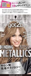 got2b（ゴットゥービー）ボンディング・メタリックス　キャラメルブロンド