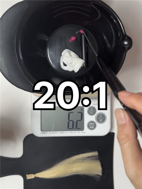 got2b（ゴットゥービー）カラークリーム 　フラミンゴピンク体験レビュー　パステルピンクに染める