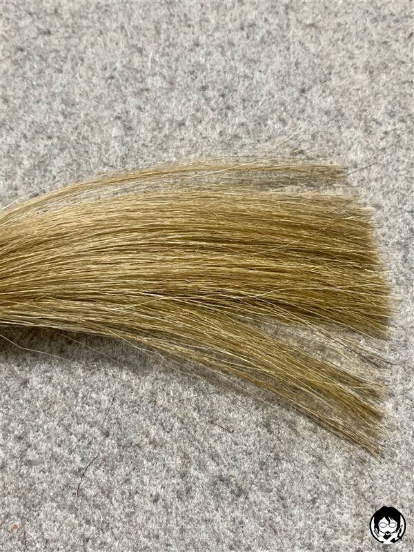 スティーブンノルカラークチュールカラートリートメント　ブラウンを1回白髪に染めた色