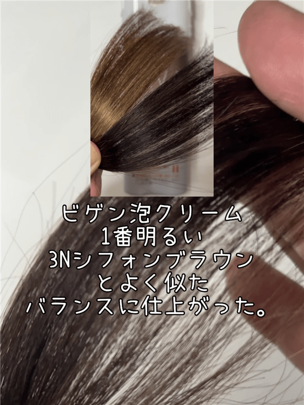 COLORIS(カラリス）オーダーメイドヘアカラー体験レビュー美容師パパのカラー診断結果のカラー剤を使用した解説