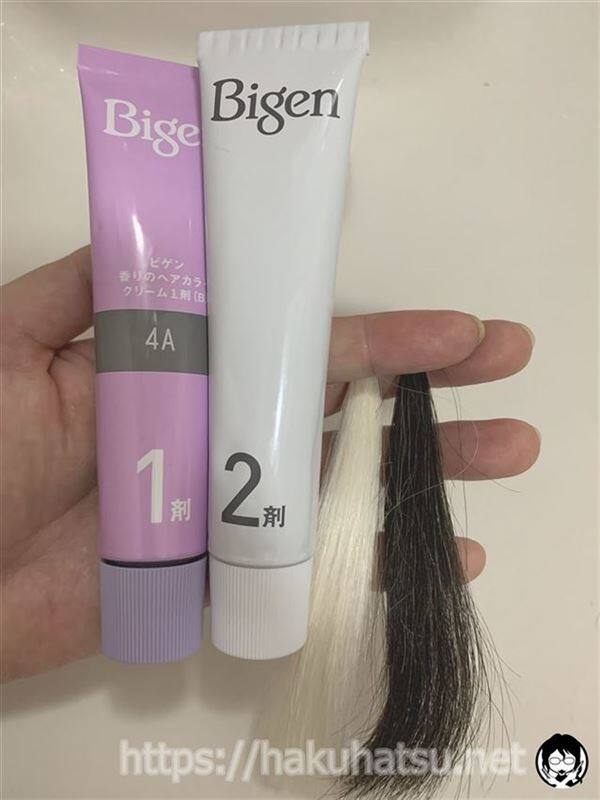 ビゲン香りのヘアカラー体験1.2剤