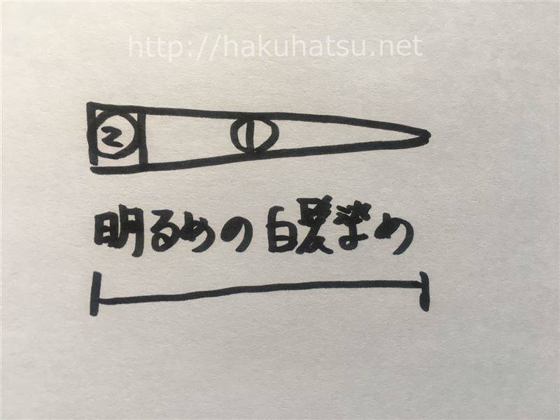 白髪染めがムラに染まる説明