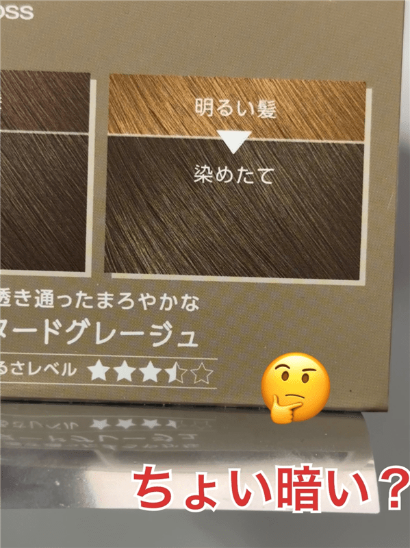 サイオスイルーセントヌードグレージュ茶髪・金髪を染めた色の解説