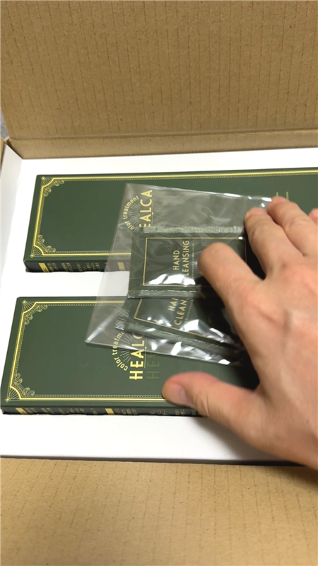 HEALCA(ヘルカ)カラートリートメント体験レビュー付属品