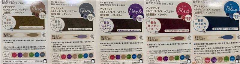 ドルチェスパイス白髪染め体験