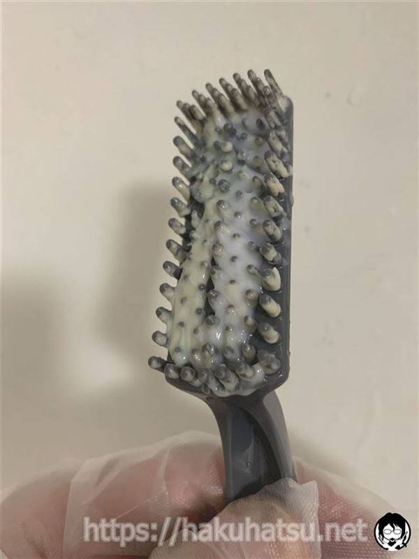 サロンドプロ 無香料ヘアカラー メンズスピーディ 白髪染め体験