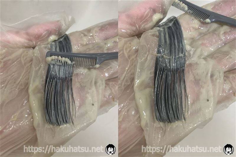 サロンドプロ 無香料ヘアカラー メンズスピーディ 白髪染め体験