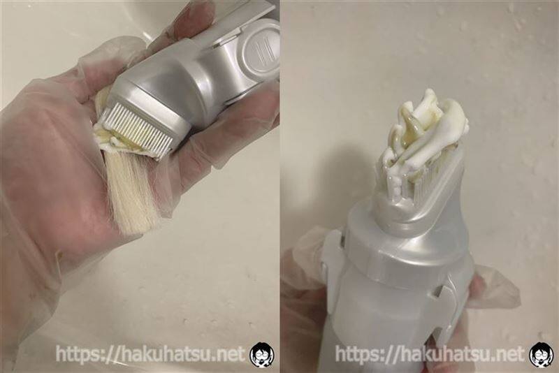 メンズビゲン ワンタッチカラー白髪染め体験