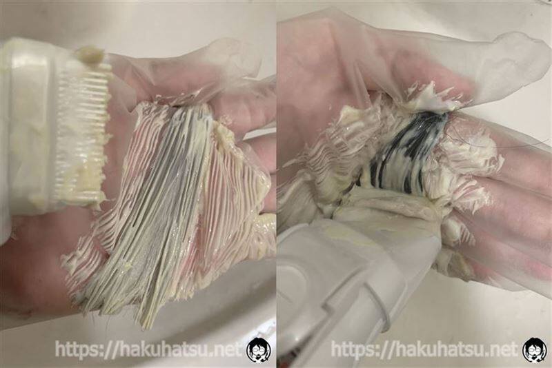 メンズビゲン ワンタッチカラー白髪染め体験