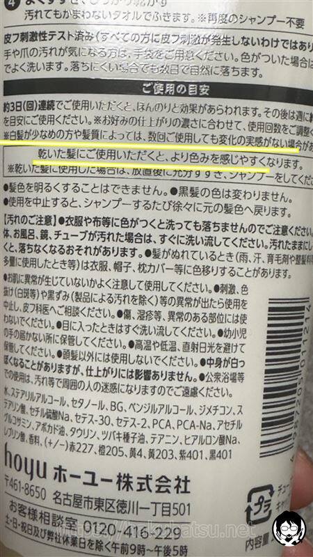 ビゲン グレイスタイル グレイケアトリートメント体験