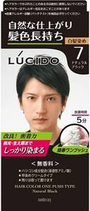 ルシード ワンプッシュケアカラー ７　ナチュラルブラック