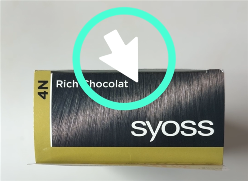 サイオスオレオクリーム上蓋の髪色